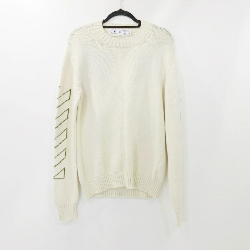 ☆10/31まで☆【TAKUYA∞着用】OFF-WHITEモヘア セーター TAKUYA∞さん着用 off-white モヘアニットセーター off-white オフ