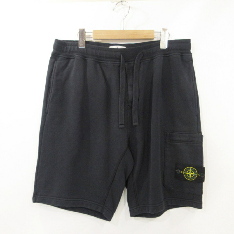 【中古】STONE ISLAND | ストーンアイランド ショートパンツ 国内正規品 801564651 ネイビー サイズ：XL【姫路東店】