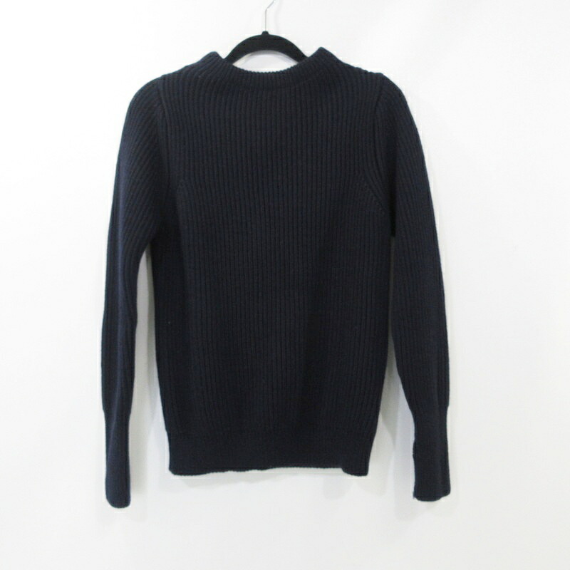 【中古】ANDERSEN-ANDERSEN | アンデルセンアンデルセン 5 gauge Crewneck セーター サイズ:3XS ネイビー【姫路東店】