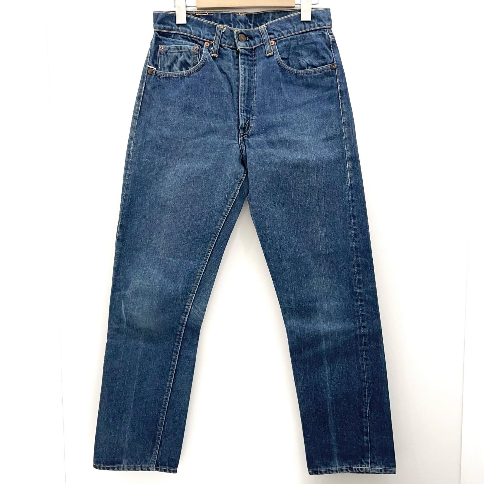 【中古】Levi's | リーバイス 505-0217 70's ビンテージ シングルステッチ　デニムパンツ ブルー サイズ：30【尾張小牧店】｜お宝市番館