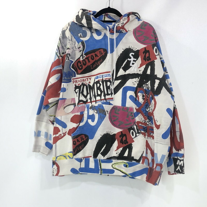 【中古】WIND AND SEA | ウィンダンシー ×LEE KANKYO パーカー WDS-C-LKY-23-Q3-01 大いさ：M【姫路東店】 パーカー-メンズファッション-トップス