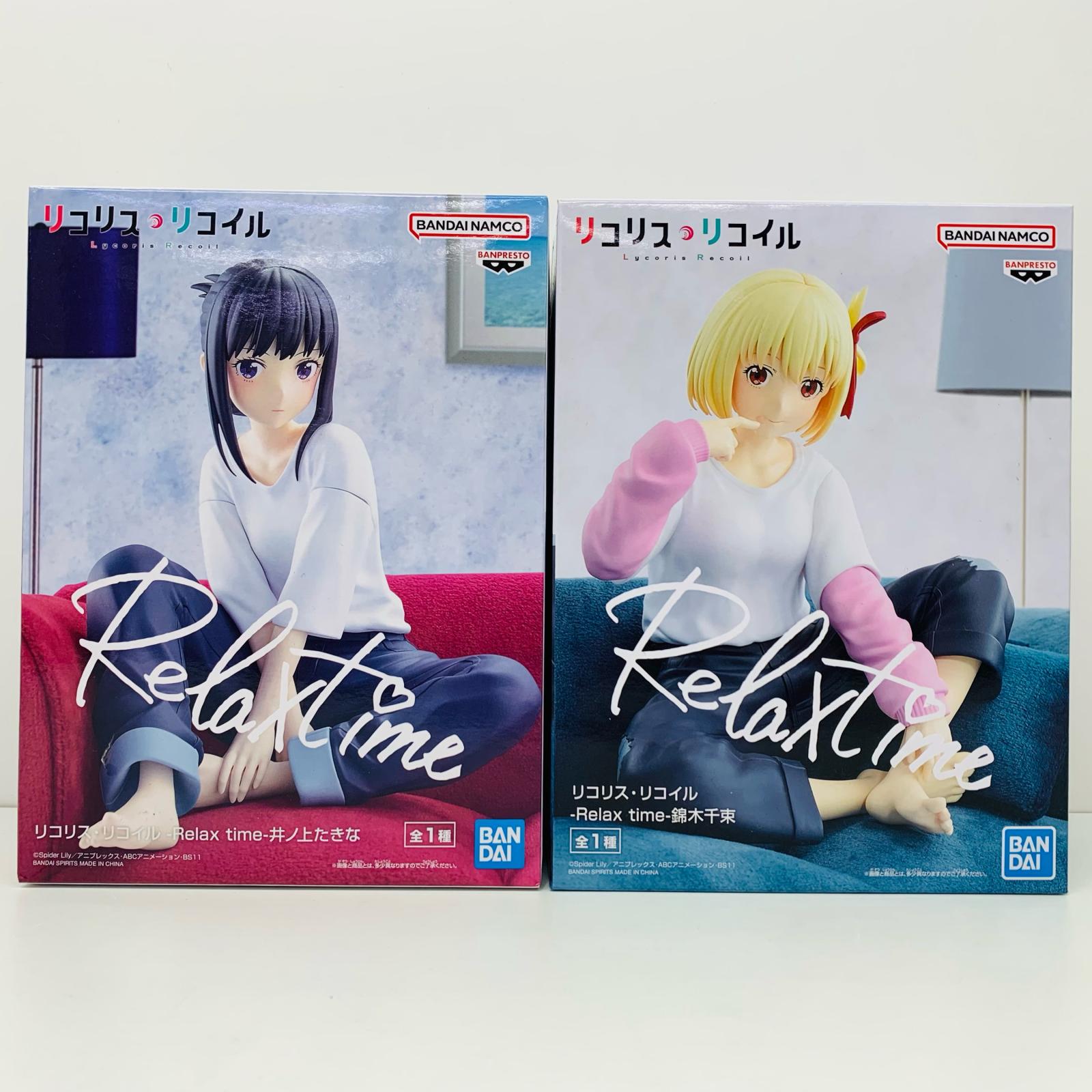 【新品・未開封品】リコリス・リコイル7体セット 未開封】 リコリス・リコイル 浴衣 千束 たきな ルミナスタ 2体