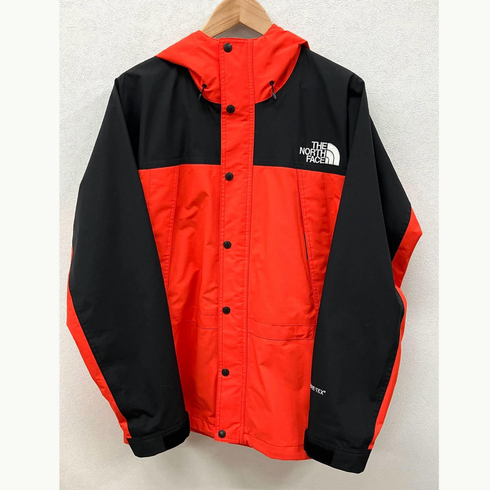 【中古】THE NORTH FACE | ザ・ノースフェイス Mountain Light Jacket 御山パーカー NP11834 オレンジ色 大いさ：L【イオン広店】