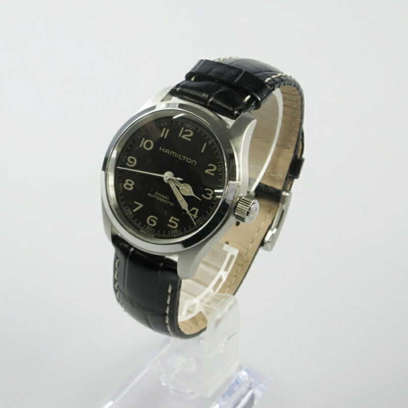 【姫路東店】 中古 HAMILTON | ハミルトン 腕時計 KHAKI FIELD Mechanical H69409930 日差-4秒 ブラック 【131】 楽天市場】【中古】HAMILTON | ハミルトン KHAKI FIELD Mechanical