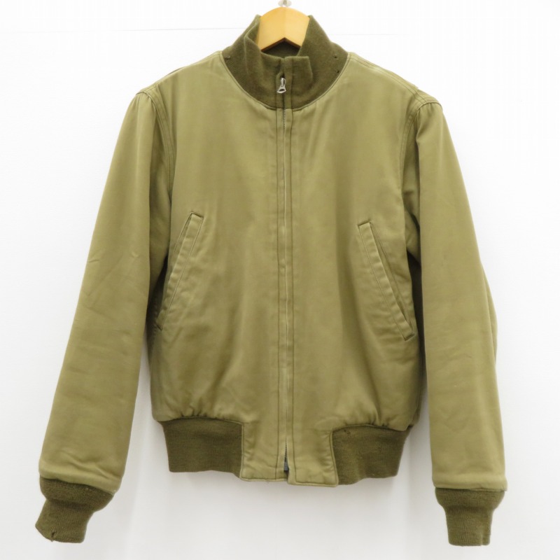 【中古】Buzz Rickson\u0027s | バズリクソンズ タンカースジャケット ミリタリー厚地の外套 55-J-140 カーキ 大きさ：XS【瀬戸大橋店】