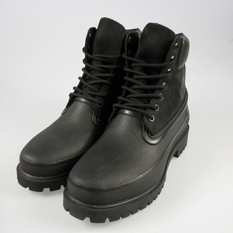 【中古】Timberland | ティンバーランド 6in RUBBER TOE REMIX ブーツ TB 0A5QUC 001 サイズ:27.0cm ブラック【姫路東店】|お宝市番館