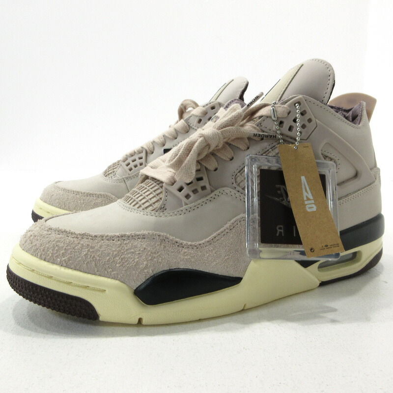 【中古】NIKE | ナイキ WMNS AIR JORDAN 4 RETRO OG SP A Ma Maniere  エア湖 ジョーダン 4 レトロ 底抜け騒ぎ 特別 アママニエール スニーカー FZ4810-200 ベージュ 大きさ：27.0珊【三重中央局】