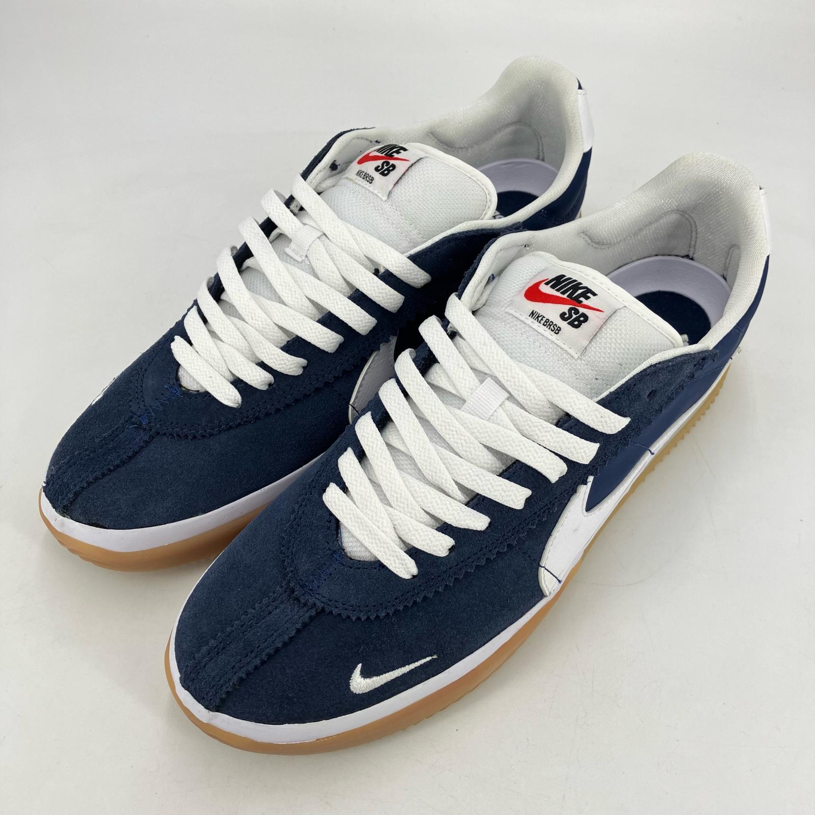 Nike SB BRSB ネイビー26cm Nike SB 『BRSB “Sail/White” & “Navy/Gum”』が国内10月1日に