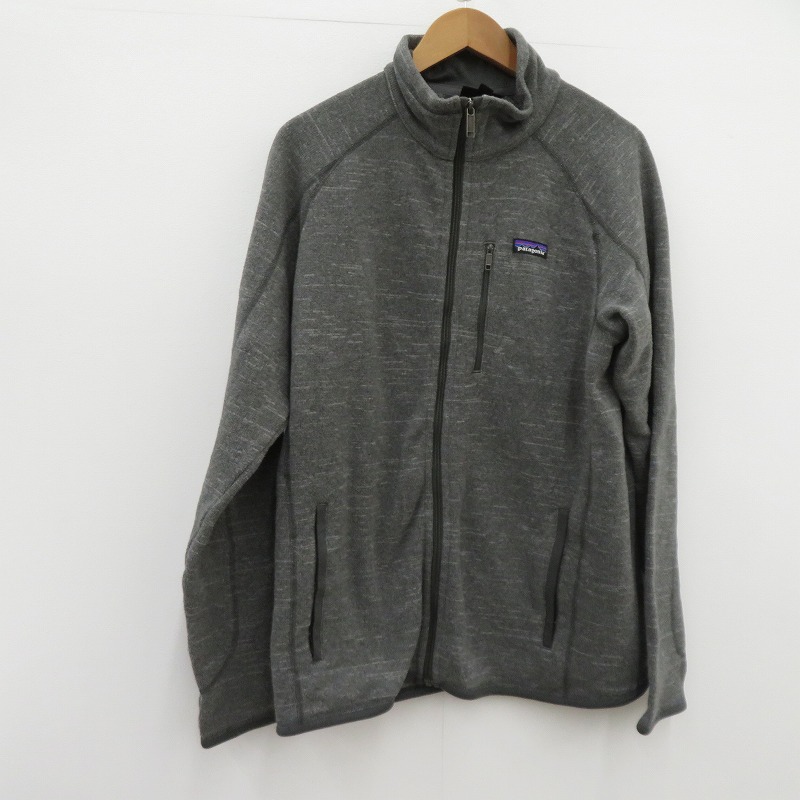 【中古】patagonia | パタゴニア メンズ・もっと良い・ティーシャツ・上衣 フリース 25527 薄墨色 大いさ：L【瀬戸大橋店】