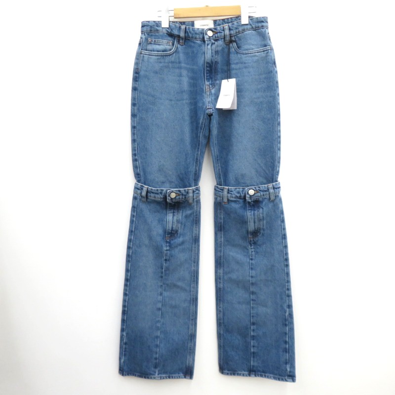 【中古】 coperni/コペルニ Open Knee Jeans デニムパンツ COPP55202CMEN ブルー サイズ:M【瀬戸大橋店】|お宝市番館