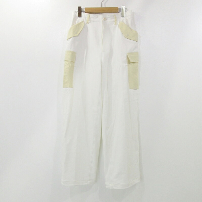 【中古】HOLLYWOOD RANCH MARKET | ハリウッド夕御飯証券業界 フィールソーホット M65ズボン下 カーゴパンツ 1010179 白いこと 大いさ：S【姫路東店】 メンズファッション-ズボン・パンツ