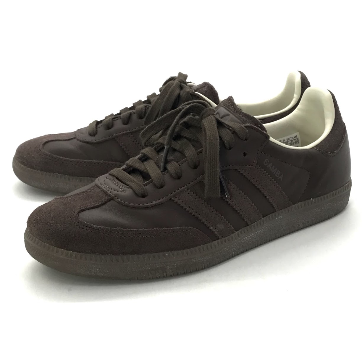 【中古】adidas Originals | アディダスオリジナルス SAMBA BROWN サンバ スニーカー FZ5602 ブラウン 26cm【倉吉店】