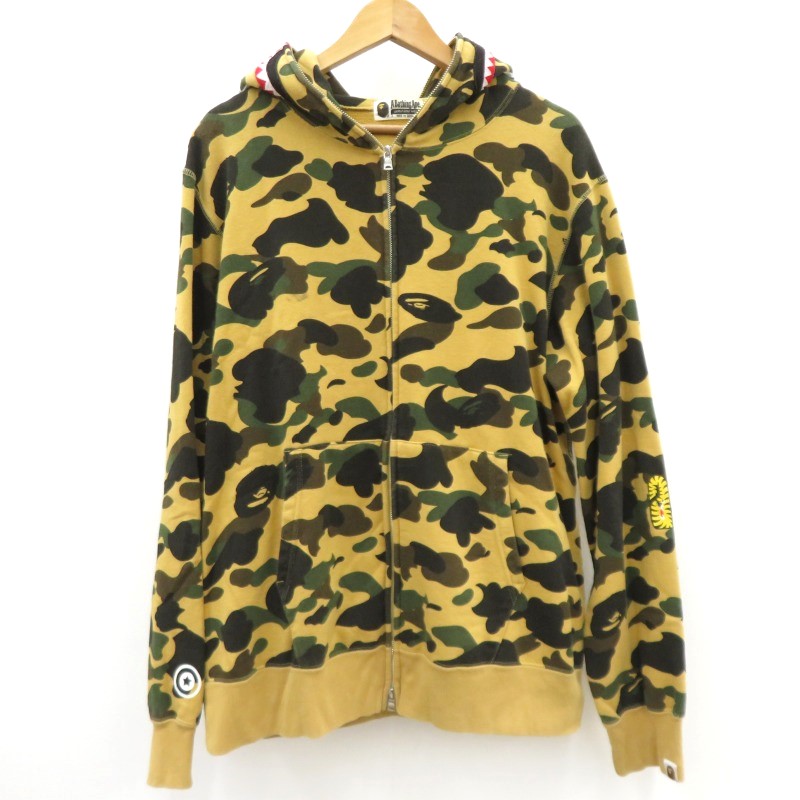 楽天市場】A BATHING APE アベイシングエイプ 1st Camo Shark Full Zip