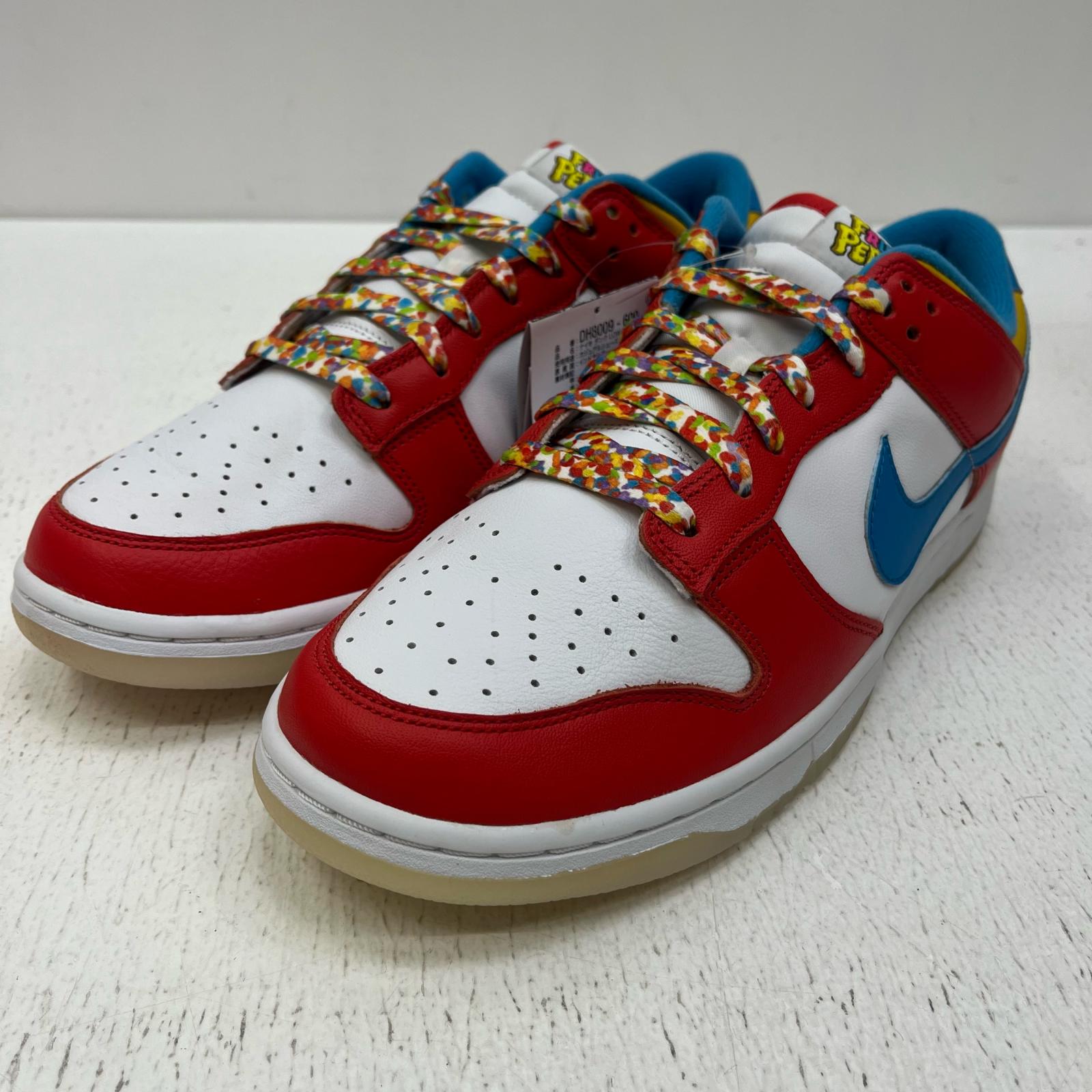 【中古】NIKE | ナイキ FRUiTY PEBBLES? × Nike Dunk Low QS スニーカー DH8009-600 マルチ色合い 28.5糎【加古川店】