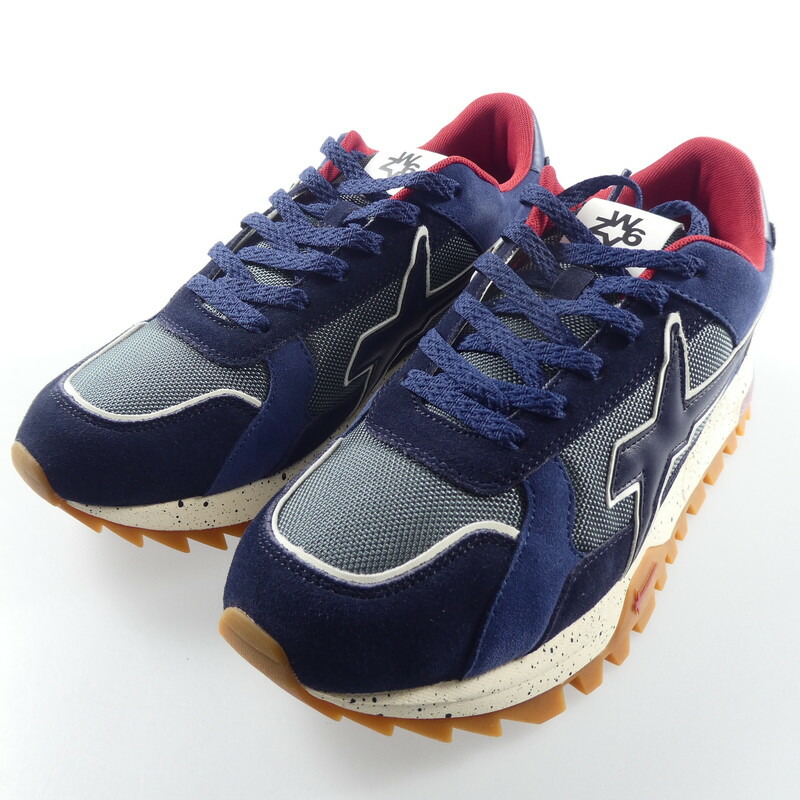 【中古】W6YZ | ウイズウィズ BLEEZE 3-M スニーカー 02-1C24 ネイビー 27.5cm【姫路東店】