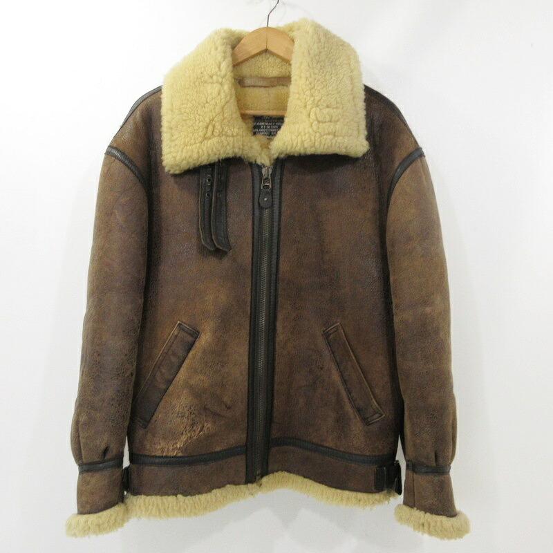 【中古】 MILANO CONNECTION B-3 ミリタリーコート 91M1106 ブラウン サイズ：M【姫路東店】