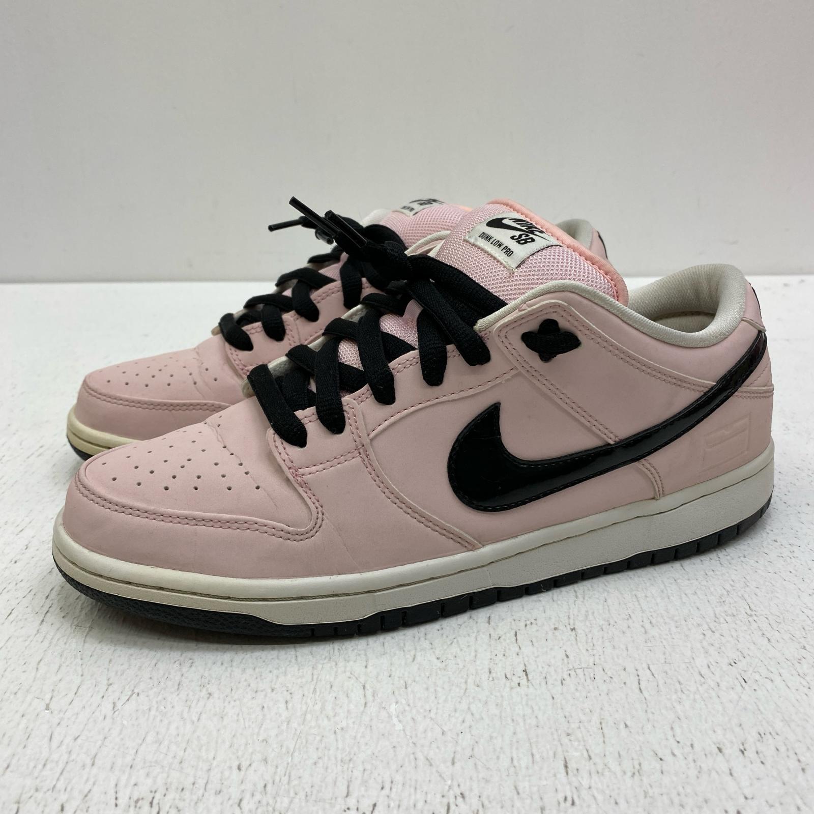 【中古】NIKE | ナイキ Dunk Low ELITE SB スニーカー 833474-601 ピンク 27cm【加古川店】
