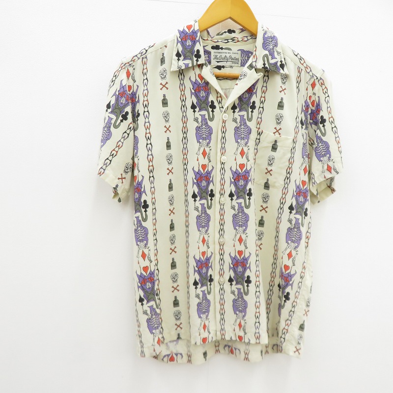 WACKOMARIA × WOLF'S HEAD アロハシャツ　XL WACKO MARIA (ワコマリア) WOLFSHEAD ウルフズヘッド アロハ