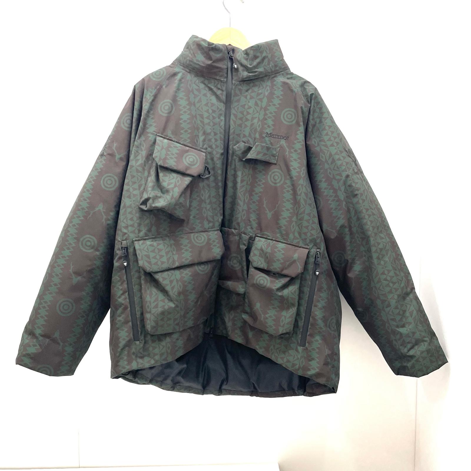 【中古】S2W8(South2 West8) | エスツーダブルエイトサウスツーウエストエイト ×Marmot  W.E.T. Down 落ち込む上衣  赤銅色 大いさ：S【尾張小牧店】