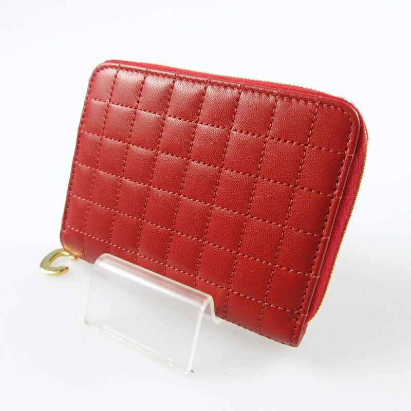 【中古】CELINE | セリーヌ カーフスキン Cチャーム コインケース 10B663BFL【姫路東店】