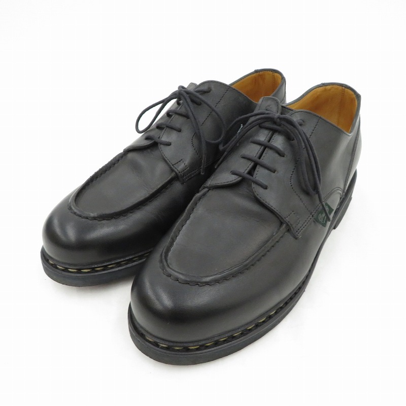 【中古】Paraboot | パラブーツ CHAMBORD 余分の物靴 710709 黒いこと 26.5珊【瀬戸大橋店】