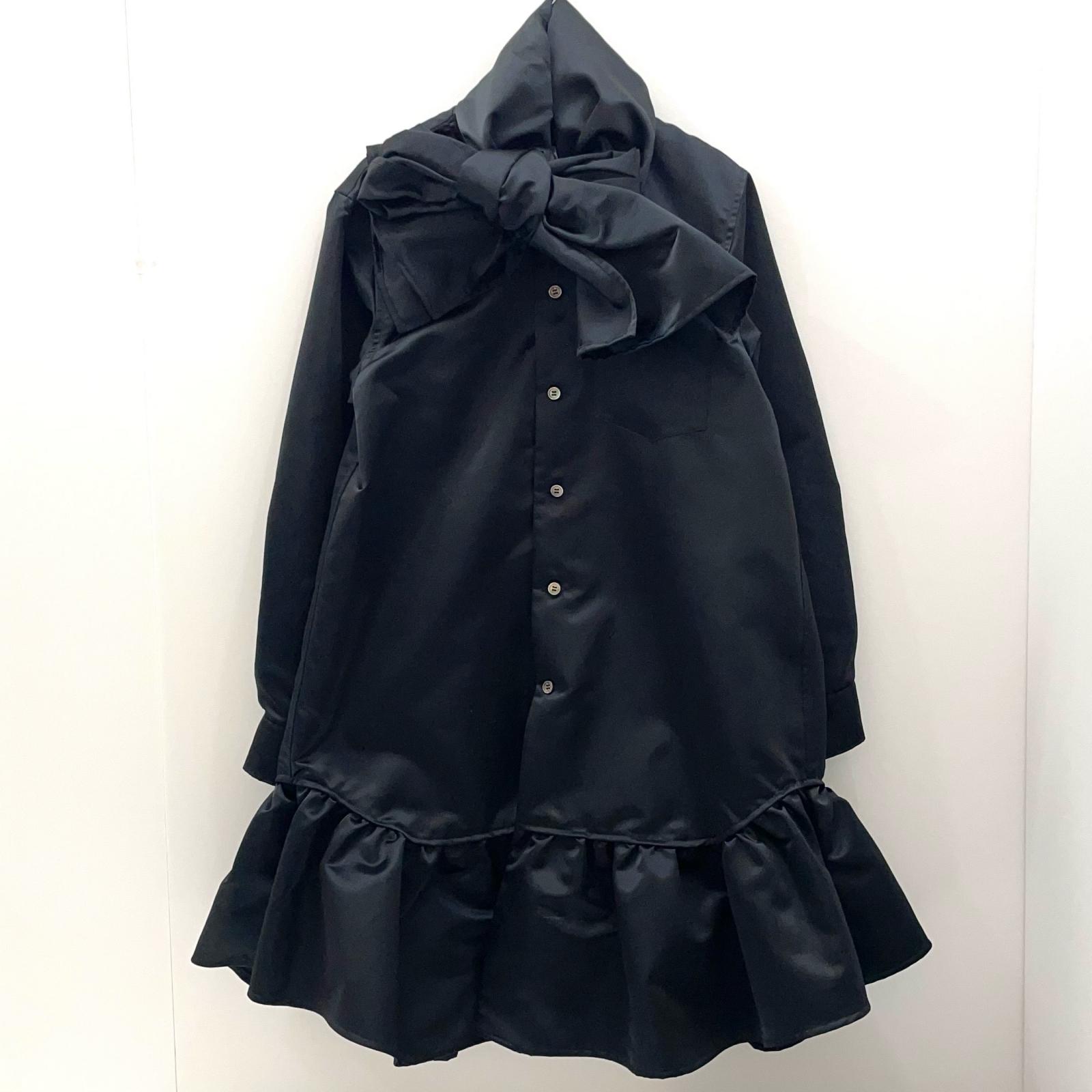 【中古】COMME des GARCONS | コムデギャルソン 2024　ワンピース RN-O015 ブラック サイズ：S【尾張小牧店】｜お宝市番館