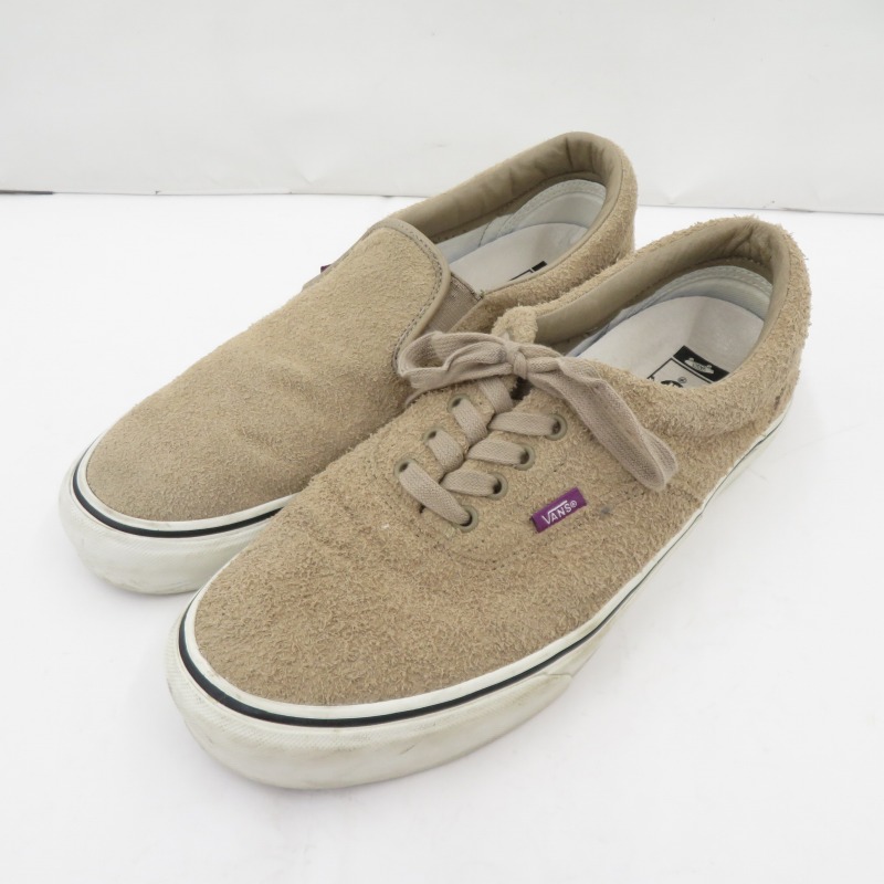 【中古】VANS | バンズ ×Needles ERA / SLIPON スニーカー ベージュ サイズ：29【瀬戸大橋店】