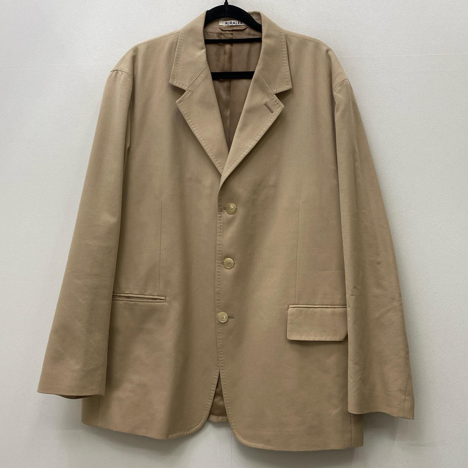 【美品】AURALEE ツイードジップブルゾン ブラウン 4 楽天市場】【中古】AURALEE WOOL HAIRLINE LIGHT TWEED ZIP