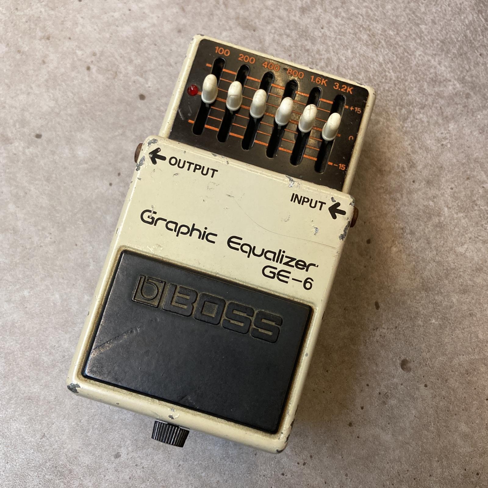 【中古】 BOSS | ボス 楽器 GE-6 Graphic Equalizer【三重本店】