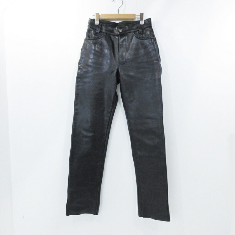 楽天市場】【 バンソン レザーパンツ ブーツカットタイプ 米国製