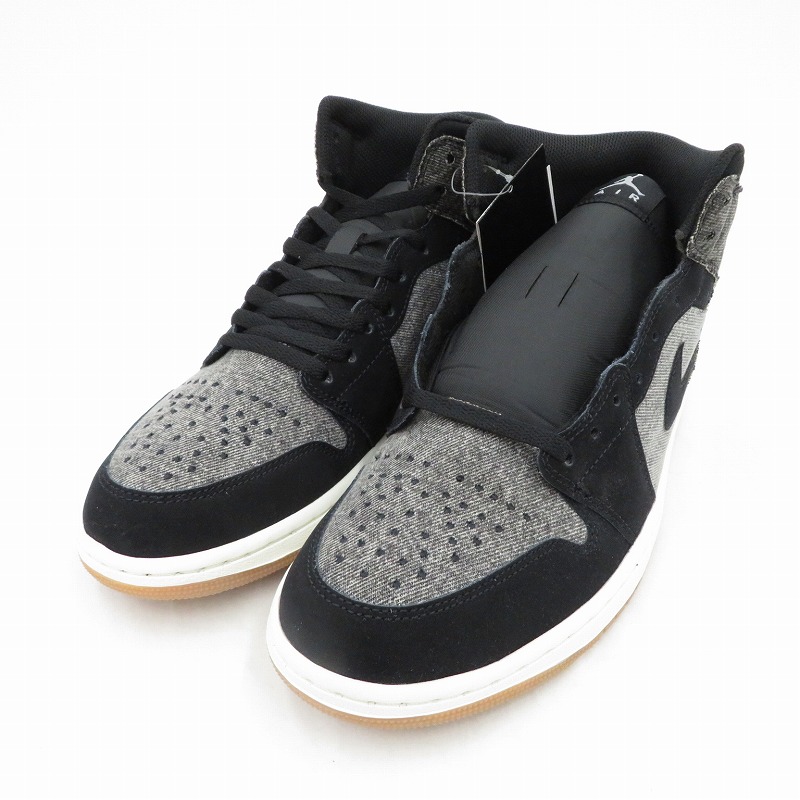 楽天市場】【中古】NIKE Air Jordan 1 Mid SE Craft Dark Smoke