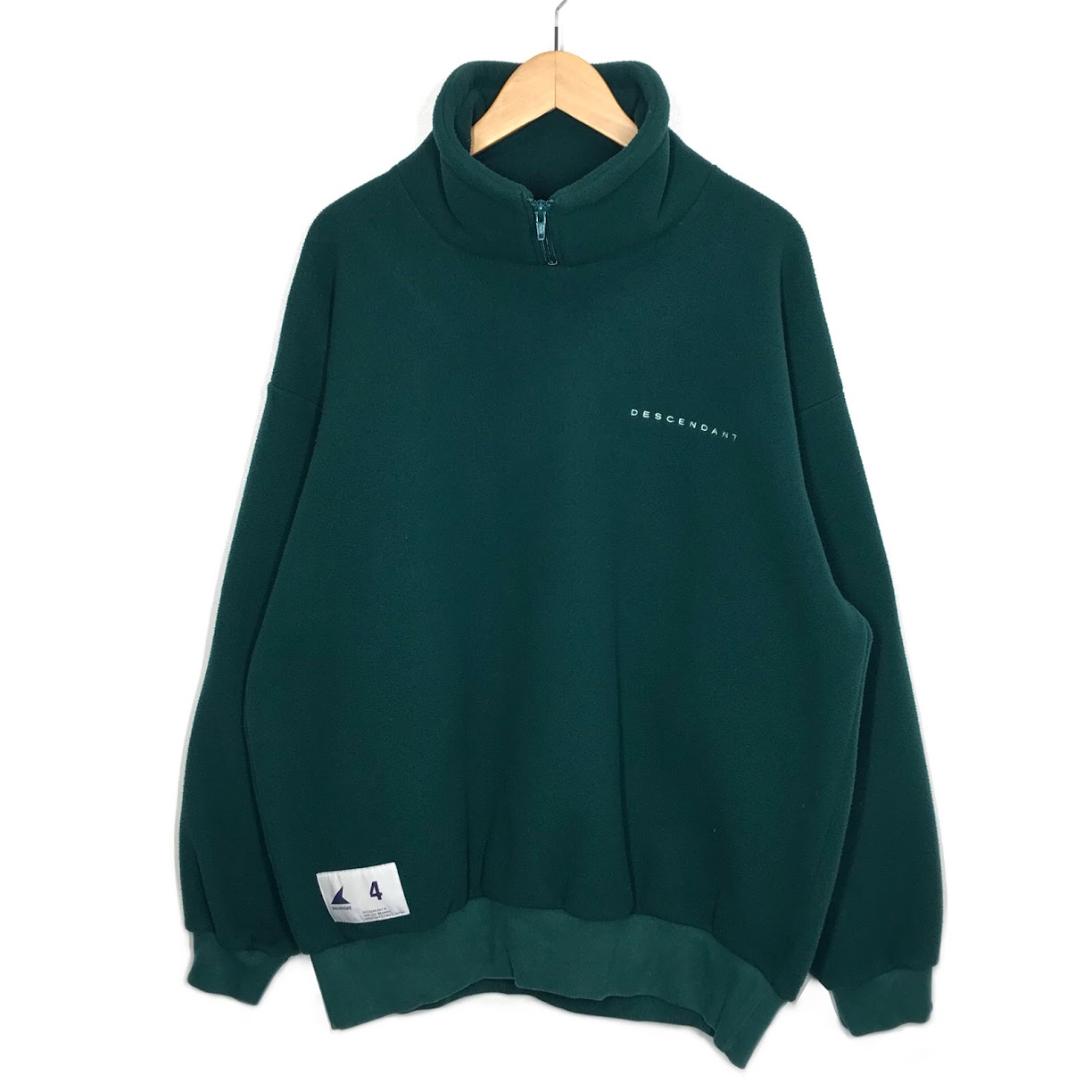 楽天市場】【中古】 DESCENDANT | ディセンダント 23AW MANCHOT FLEECE