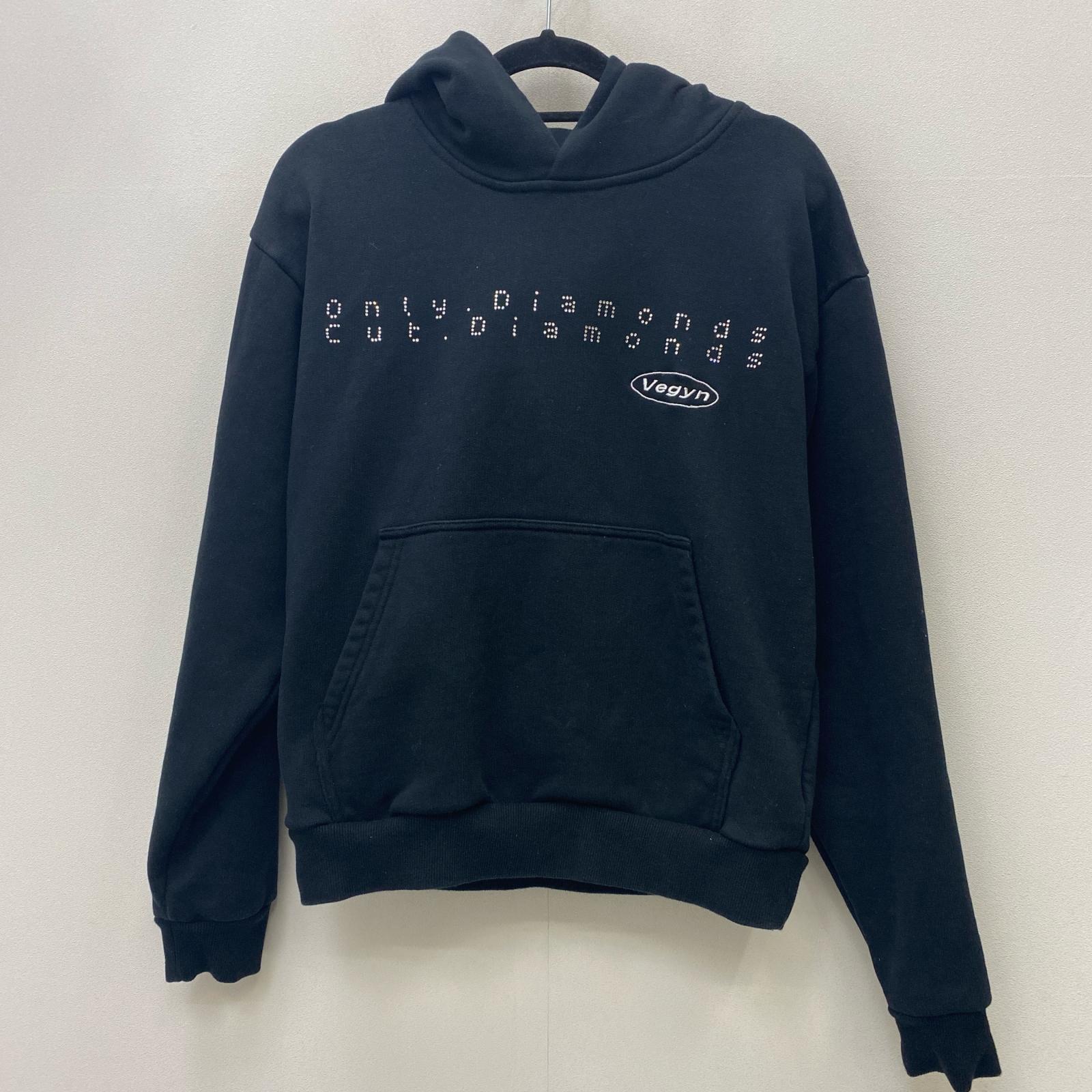 【中古】 plz make it ruins パーカー 黒いこと 大きさ：S【加古川店】