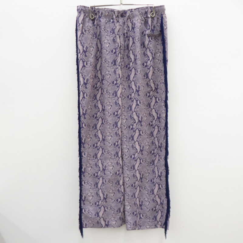 【中古】Needles | ニードルス Fringe String Easy Pant ズボン下 0T195 パープル 大きさ：M【瀬戸大橋店】