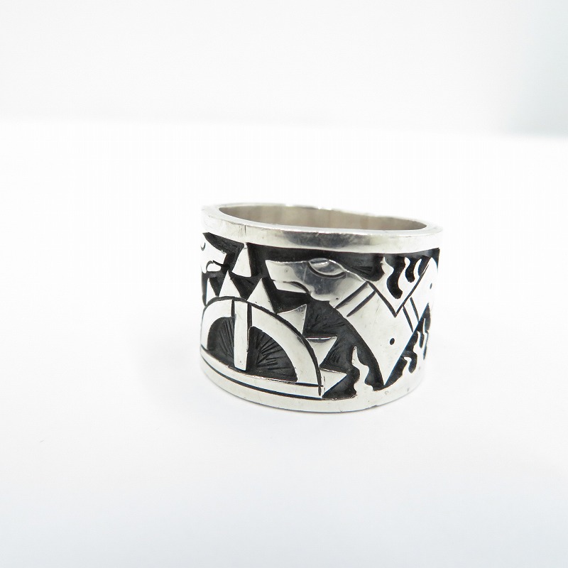 【KEBOZ】ケボズ　指輪リング 楽天市場】【中古】KEBOZ｜ケボズ BB LOGO RING / リング