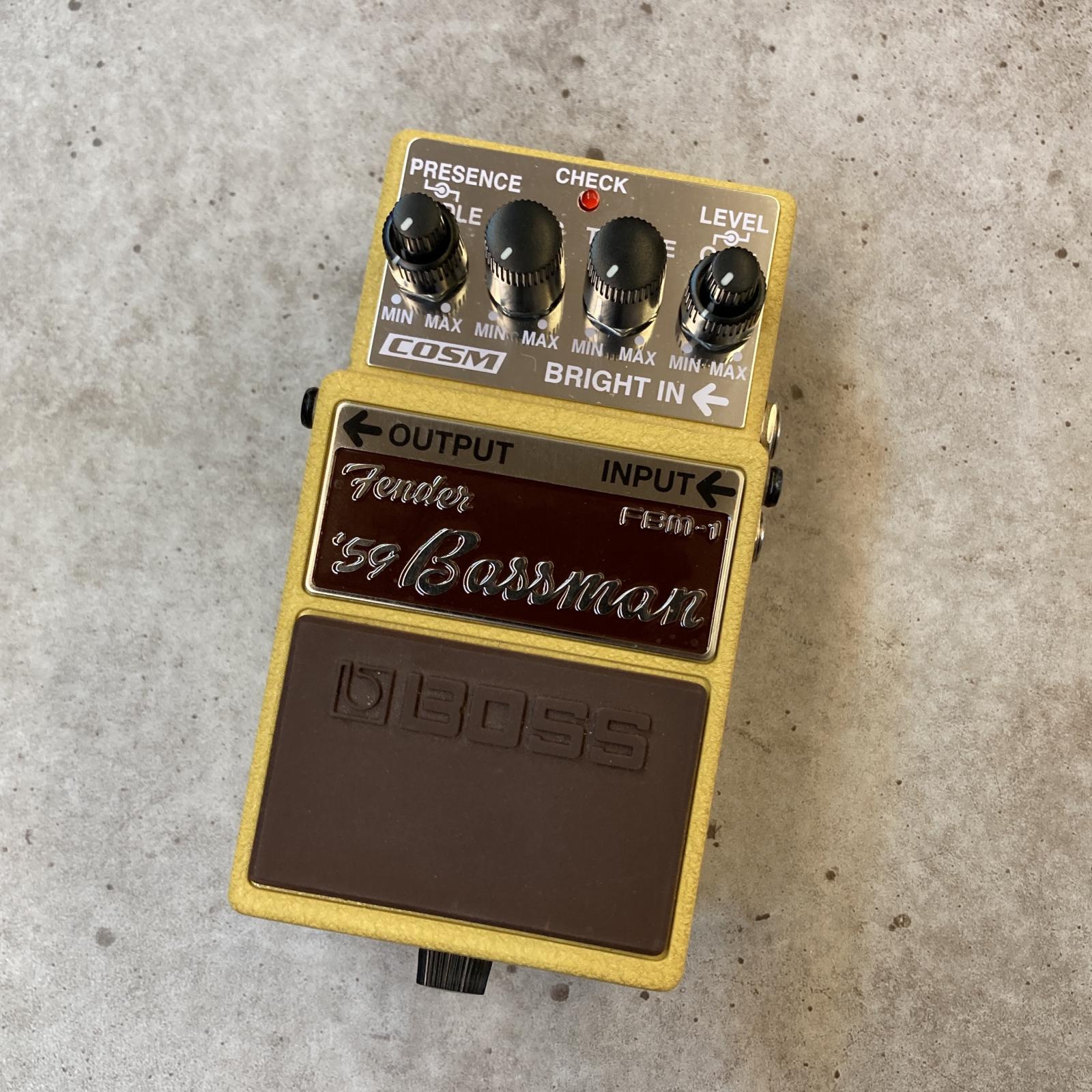 楽天市場】BOSS ボス/エフェクター/Fender 59 Bassman/FBM-1
