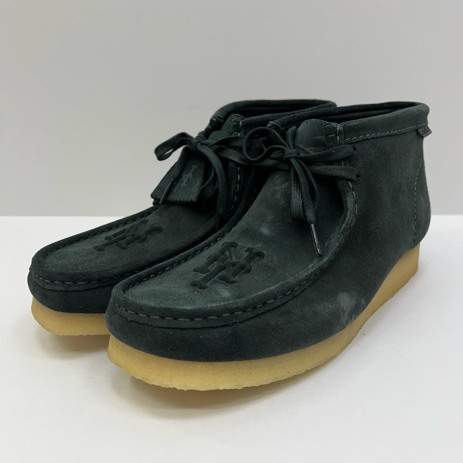 【中古】Clarks | クラークス ブーツ x KITHx MLB WALLABEE 緑であること【加古川店】