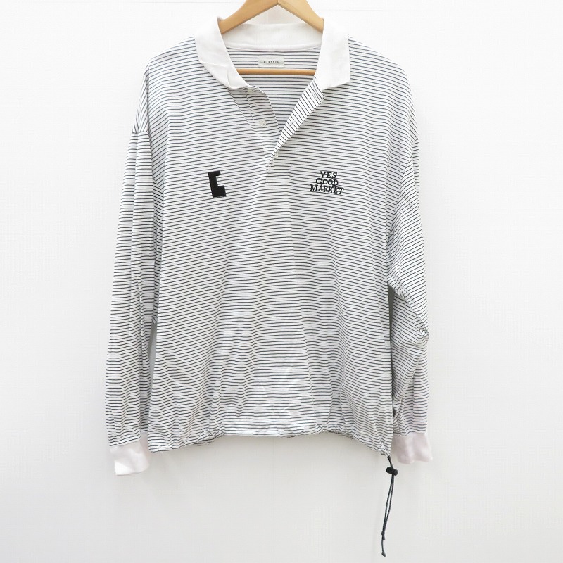 【中古】clesste |クレスト ポロシャツ CLS-TE-2404 ホワイト サイズ：1【瀬戸大橋店】