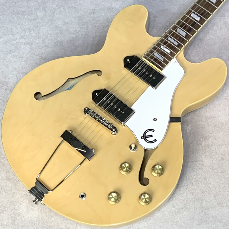エピフォンカジノ　ナチュラル　ピアレス製 Amazon | Epiphone/Casino Natural エピフォン カジノ | エレキ