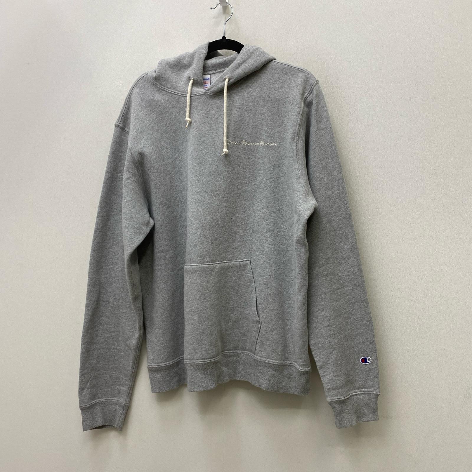 【中古】DOVER STREET MARKET | ドーバーストリートマーケット CHAMPION Hooded Sweatshirt パーカー C5-P101 薄墨色 大いさ：XL【加古川店】 メンズファッション-トップス