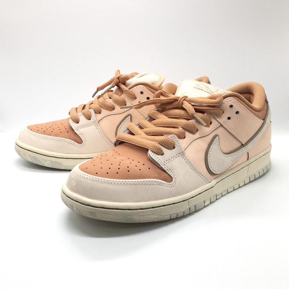 【中古】NIKE | ナイキ SB DUNK LOW AMBER BROWN/GUAVA ICE スニーカー FV5926-200 ピンク 27cm【倉吉店】
