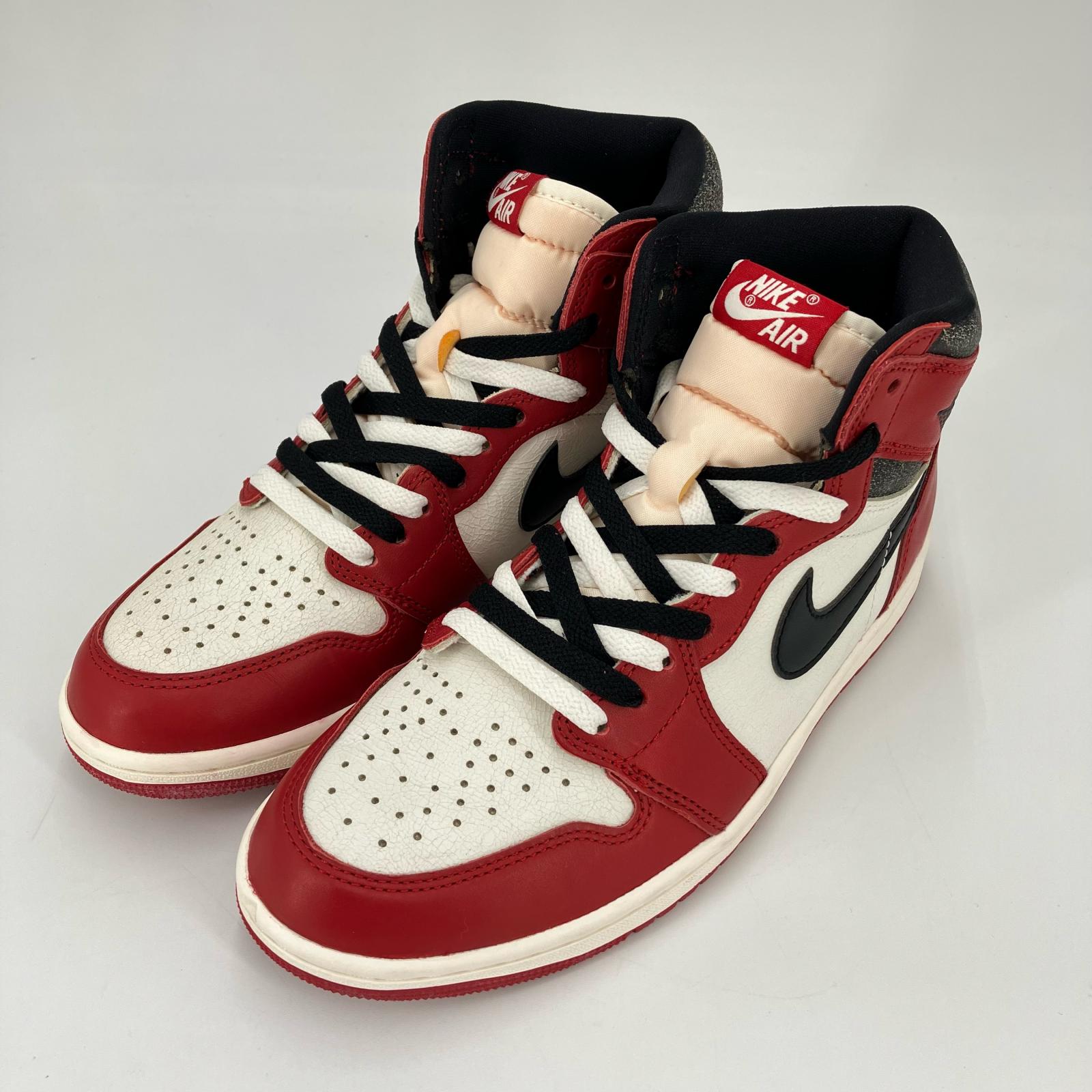 【中古】NIKE AIR JORDAN | ナイキ 大気圏 ジョーダン Air Jordan 1 High OG スニーカー DZ5485-612 赤いこと 26.5珊【イオン広店】