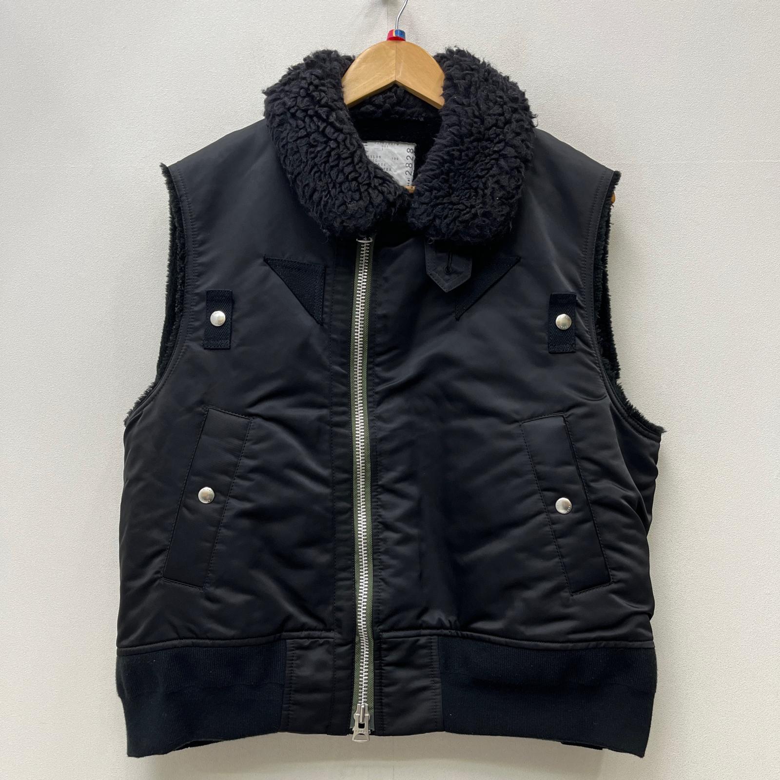 【国内買付】sacai サカイ Nylon Twill Hoodie Vest ベスト Nylon Twill Hoodie Vest | sacai Official Store サカイ