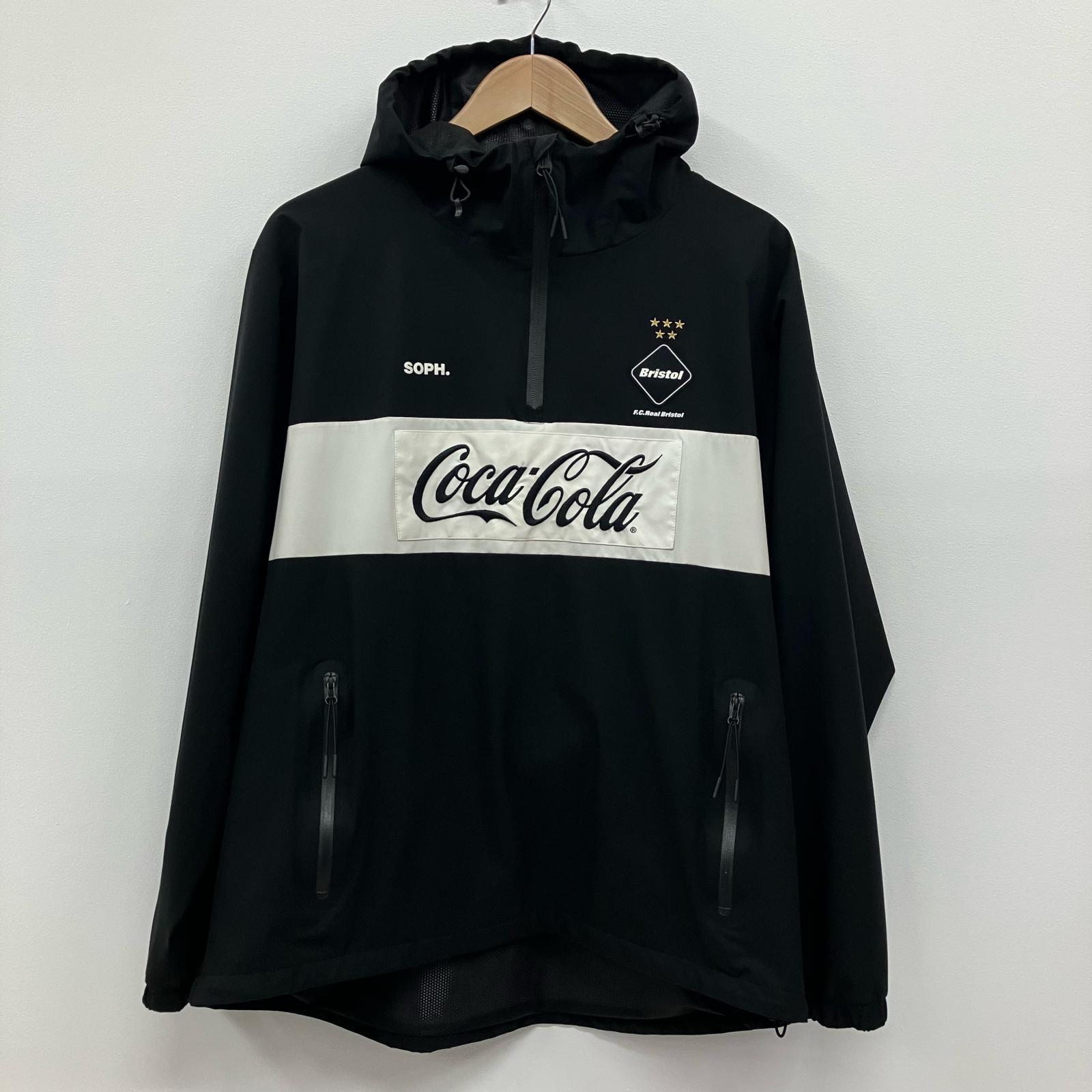 【中古】FCRB | エフシーアールビー COCA-COLA HALF ZIP ANORAK その他アウター FCRB-200002 ブラック サイズ：M【イオン広店】