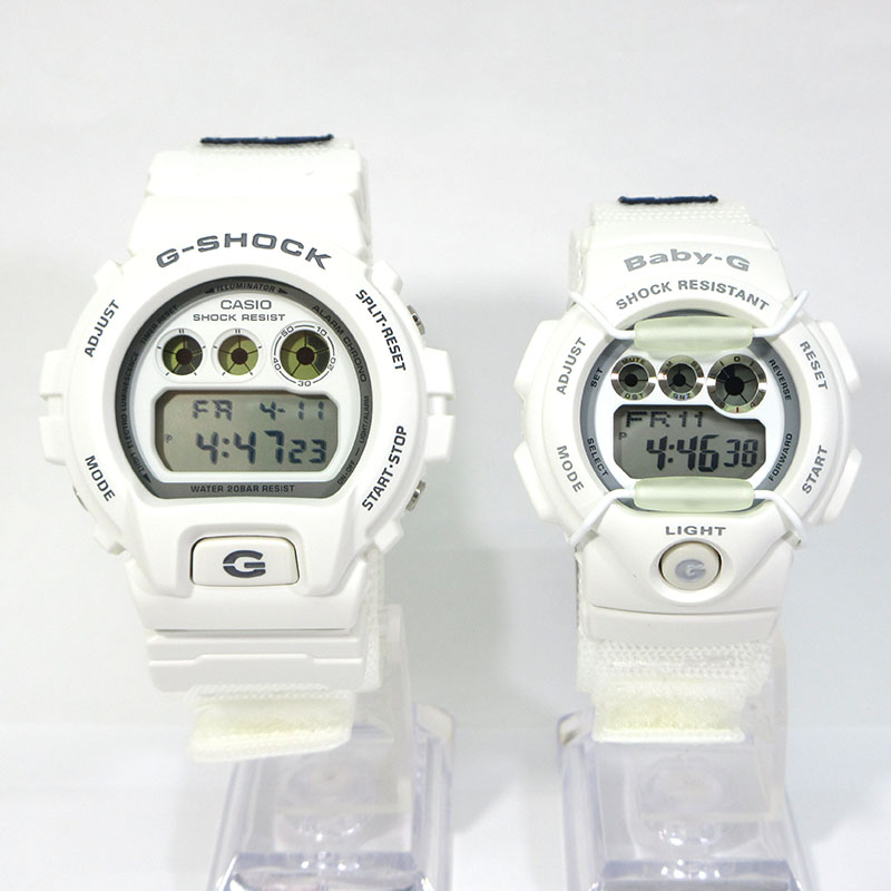 【中古】CASIO | カシオ LOV-16C-7JR G-SHOCK \u0026 Baby-G \"G PRESENTS LOVER’S COLLECTION 2016\"" / ラバーズコレクション ラバコレ ペアウォッチ ウオッチ デジタル見せびらかす 石英 白いこと【三重中央局】"