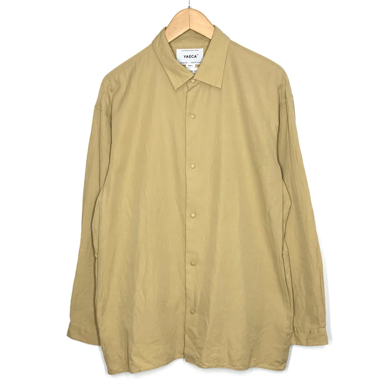 楽天市場】YAECA Comfort Shirt Extra Wide ヤエカ シャツ 25ss