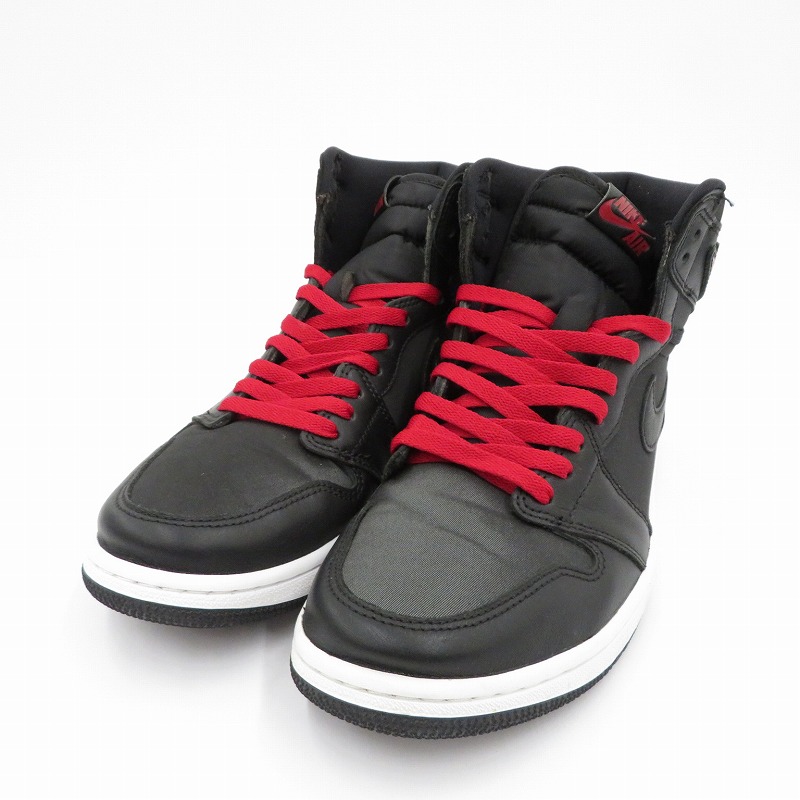 【中古】NIKE | ナイキ Black/Metallic Silver/Gym Red スニーカー 555088-060 エアジョーダン ブラック 27.5cm【瀬戸大橋店】