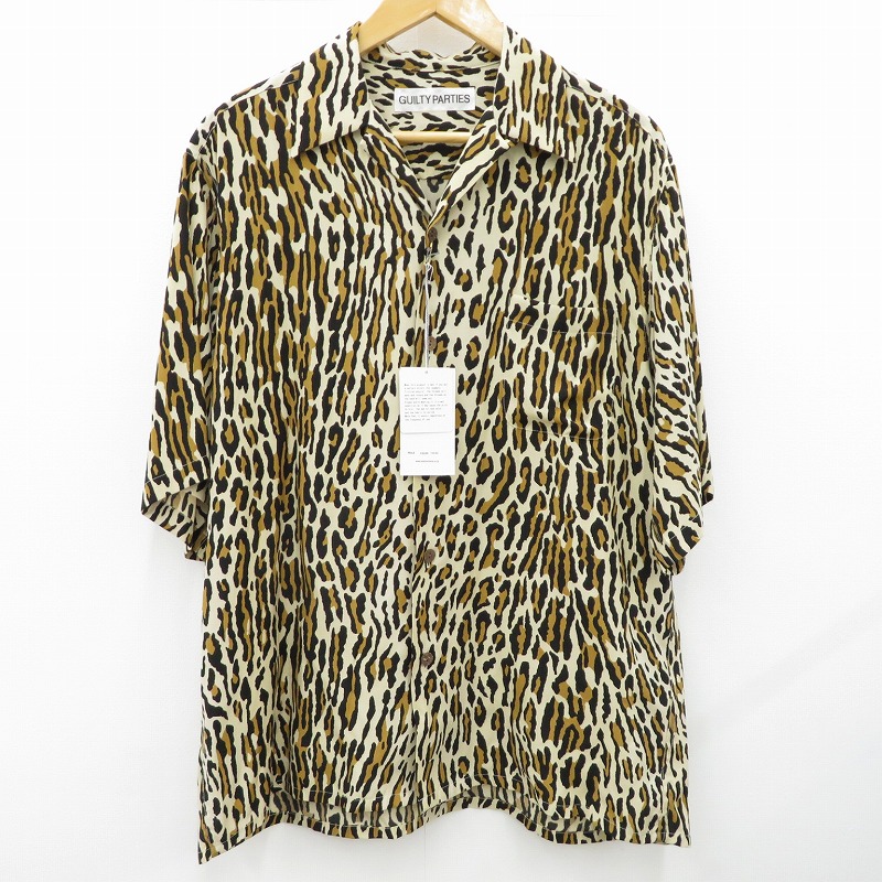 WACKOMARIA　ヒョウ柄 半袖アロハシャツ WACKO MARIA (ワコマリア) LEOPARD HAWAIIAN SHIRT (レオパードアロハ