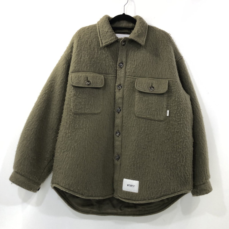 【中古】W)TAPS | ダブルタップス WCPO 01 JACKET/WOPO. SHGY その他アウター 222WVDT-JKM03 2022A/W カーキ サイズ：1【姫路東店】｜お宝市番館