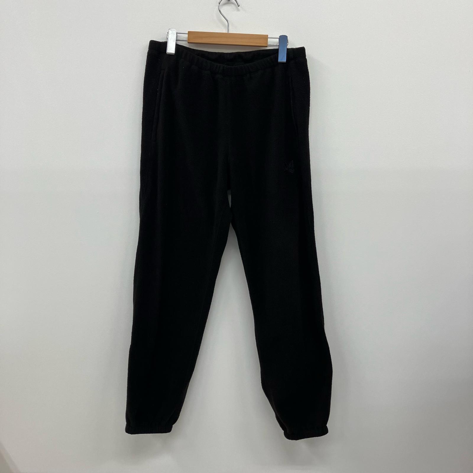 【中古】Needles | ニードルス Zipped Sweat Pant パンツ LQ254 ブラック サイズ：L【イオン広店】